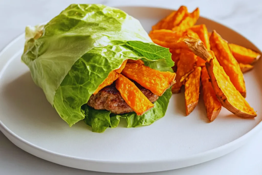 Healthy burger and fry alternatives