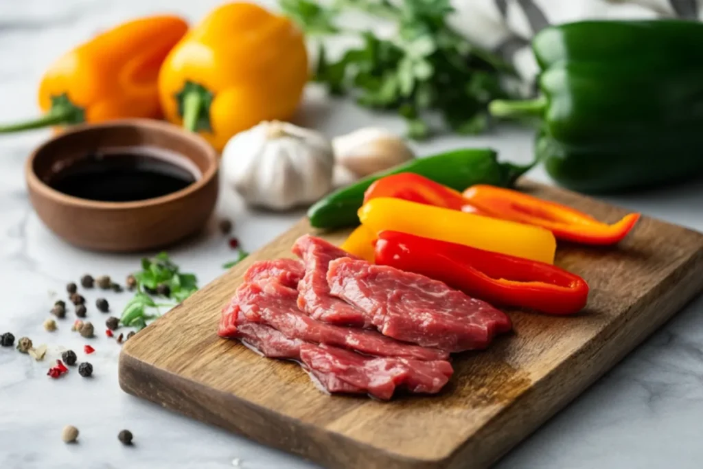 Pepper Steak Ingredients