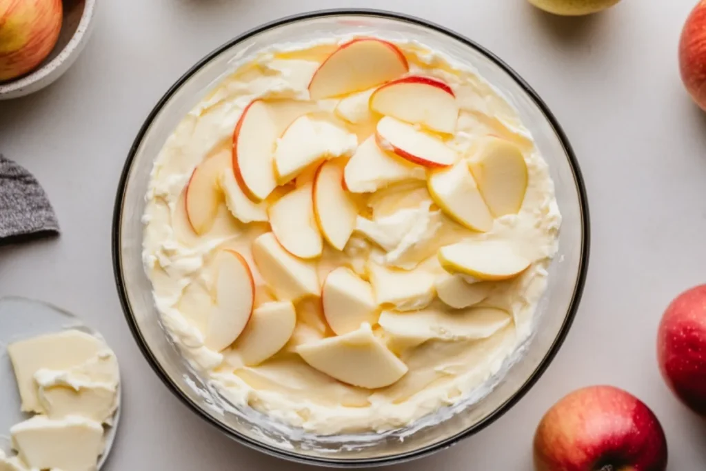 Apple Cheesecake Taco Filling