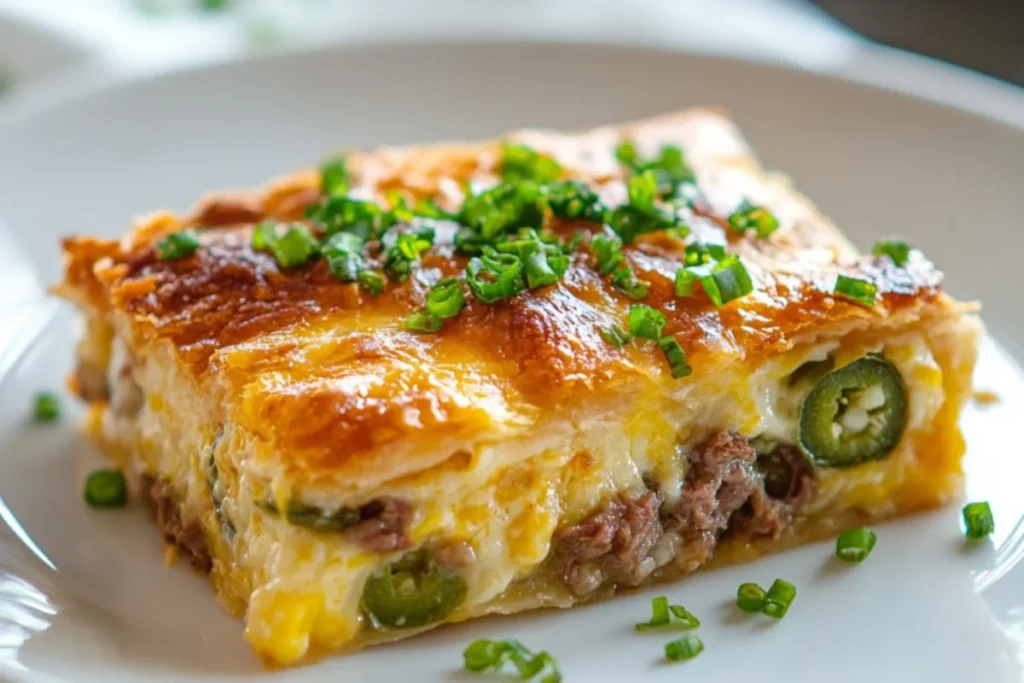 Brisket Jalapeno and Cheese Pot Pie