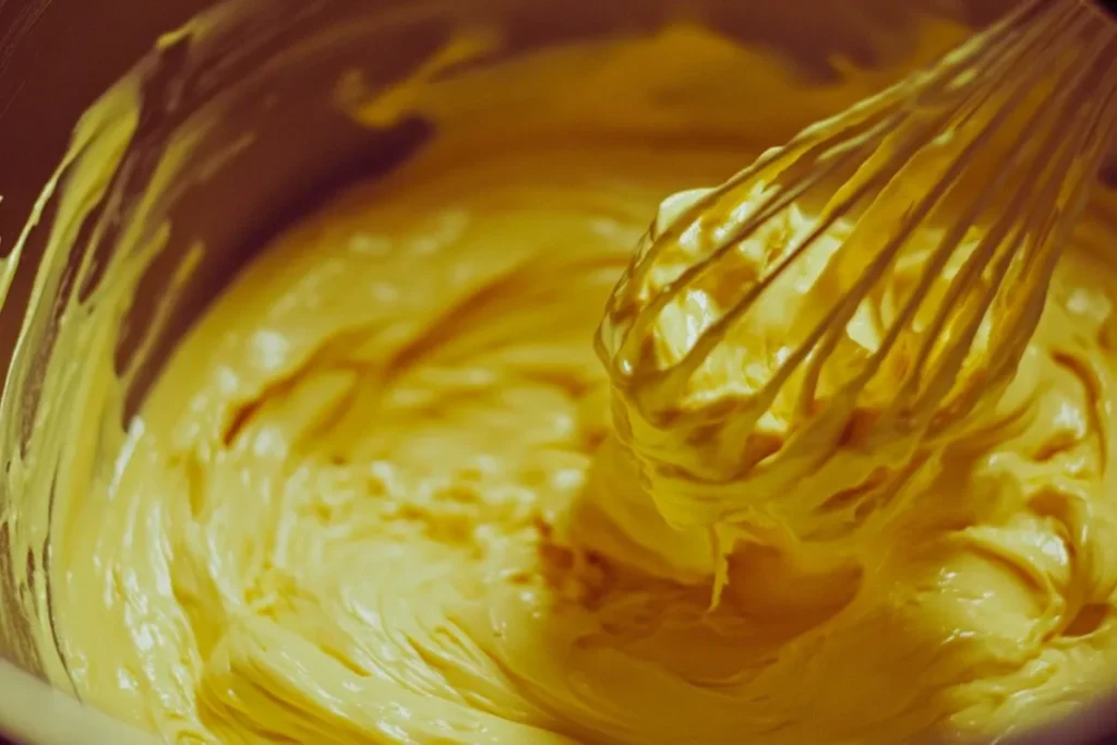 Mixing Lemon Ricotta Pancake Batter