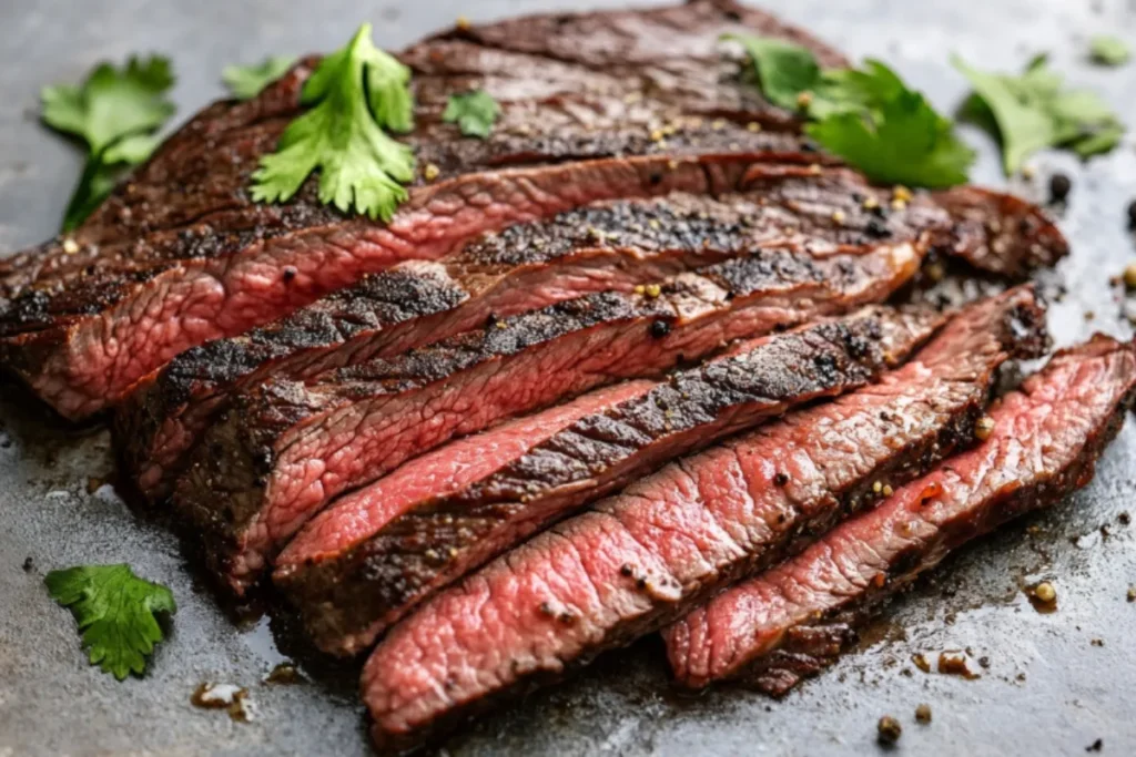 Flank Steak for Pepper Steak