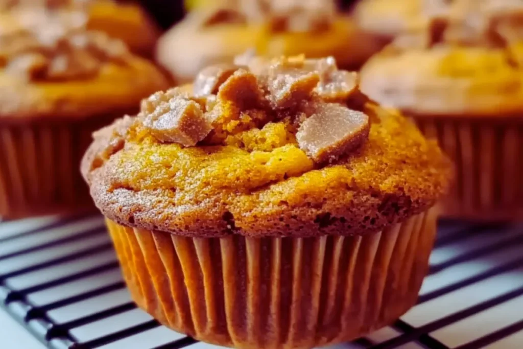 Pumpkin Muffins with Cake Mix