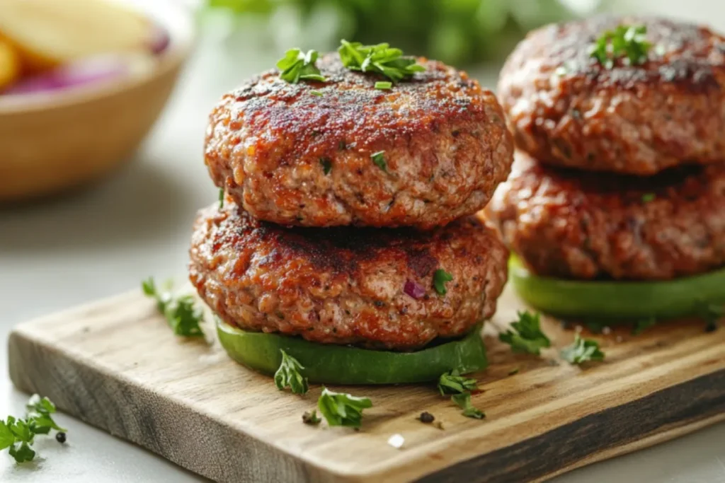 Ground Chicken Meatballs and Burgers