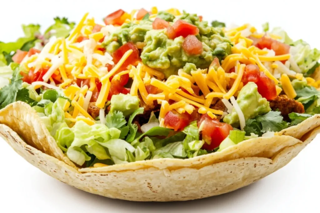 Taco Salad with Guacamole