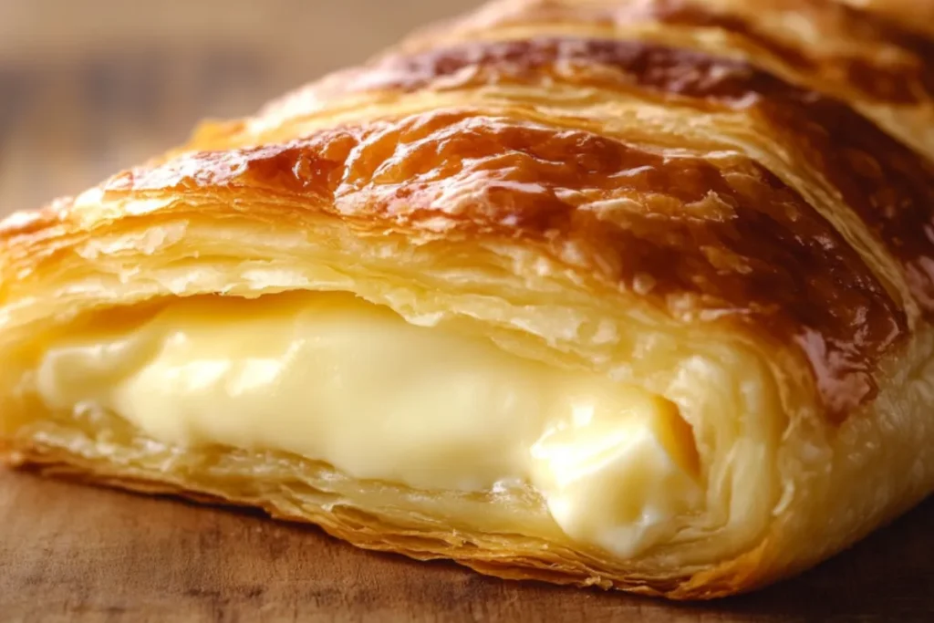 Cheese Danish Pastry with Creamy Filling